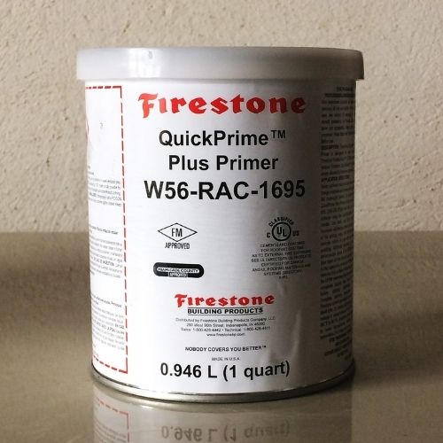 Quick Prime Plus 0.95 l : Primer spécifique pour la membrane Firestone Pond Gard. Obligatoire avec la bande Quick Seam Splice Tape.