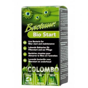 Bactéries Colombo Bio Start : 100ml de Bactuur Bio Start contient 200 milliards de bactéries sèches. Pour un bassin sain et durable.