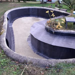 Pose membrane EPDM Bassin - ALLIANCE EPDM