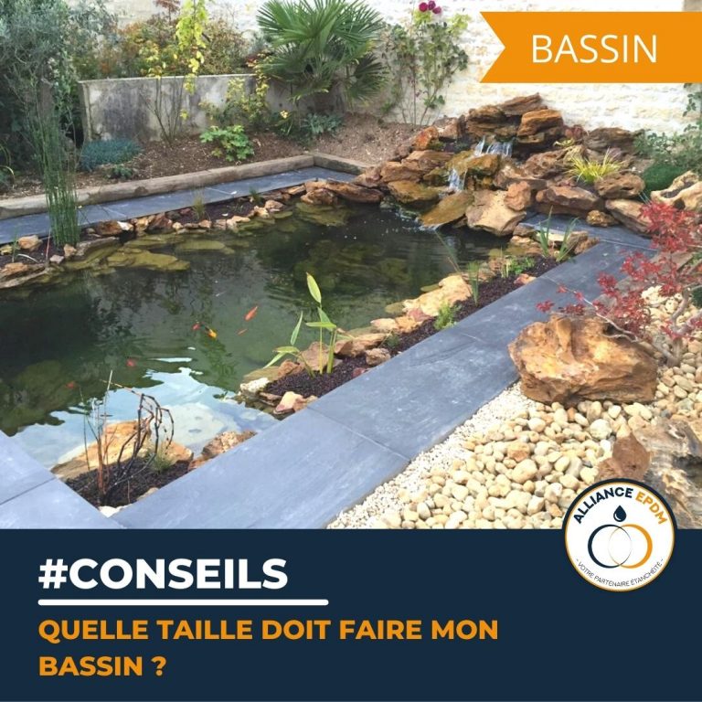 Quelle taille doit faire mon bassin par Alliance EPDM