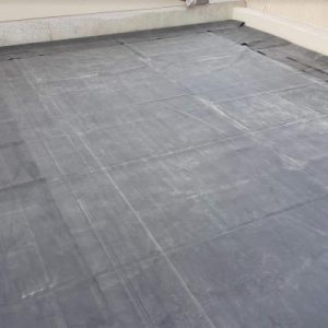 Positionnement de la membrane EPDM 1,20mm